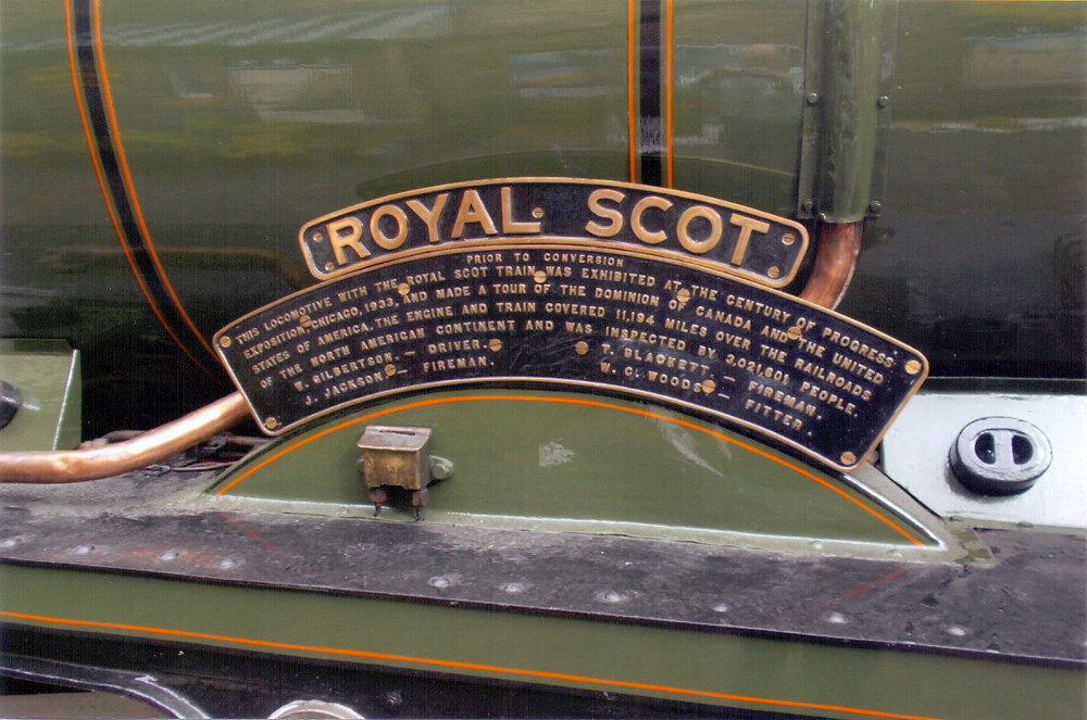Royal Scot class 46100 in 2015