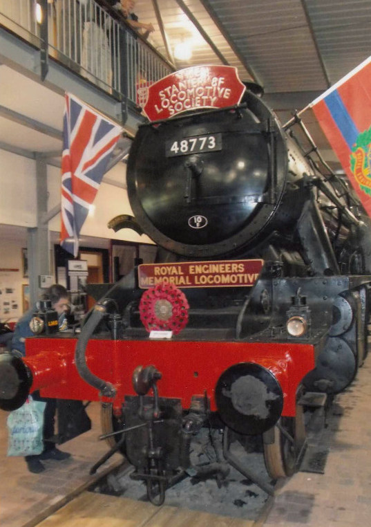 8F 48773 in Highley Museum