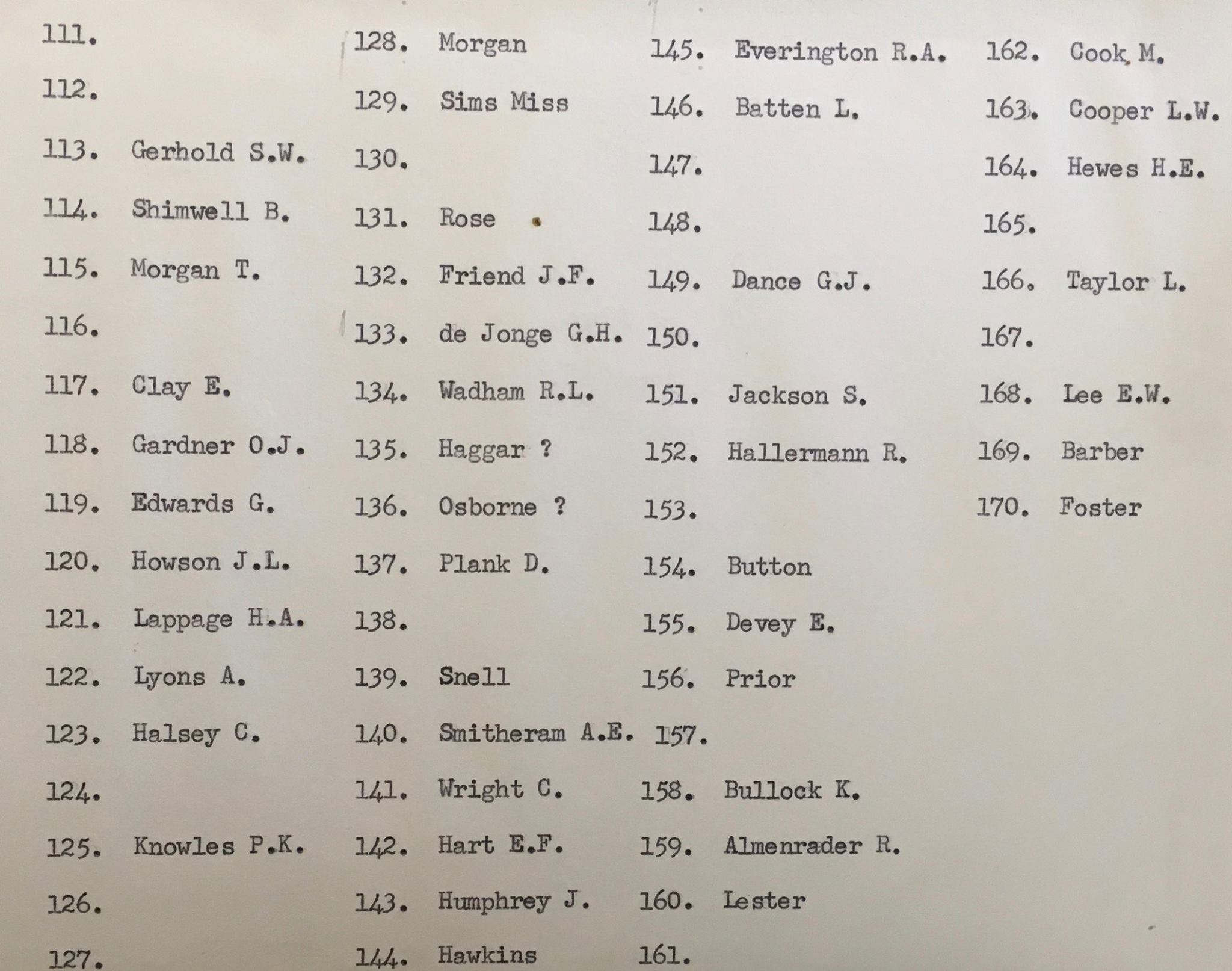 QE Barnet school, 1919 (section 3)