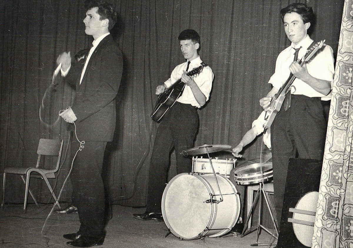 Tommy Moeller, Guy Hewlett, Martyn Day, c1960