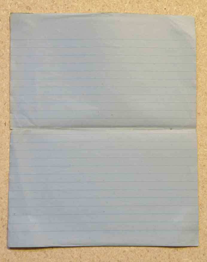 lines paper from the '50s