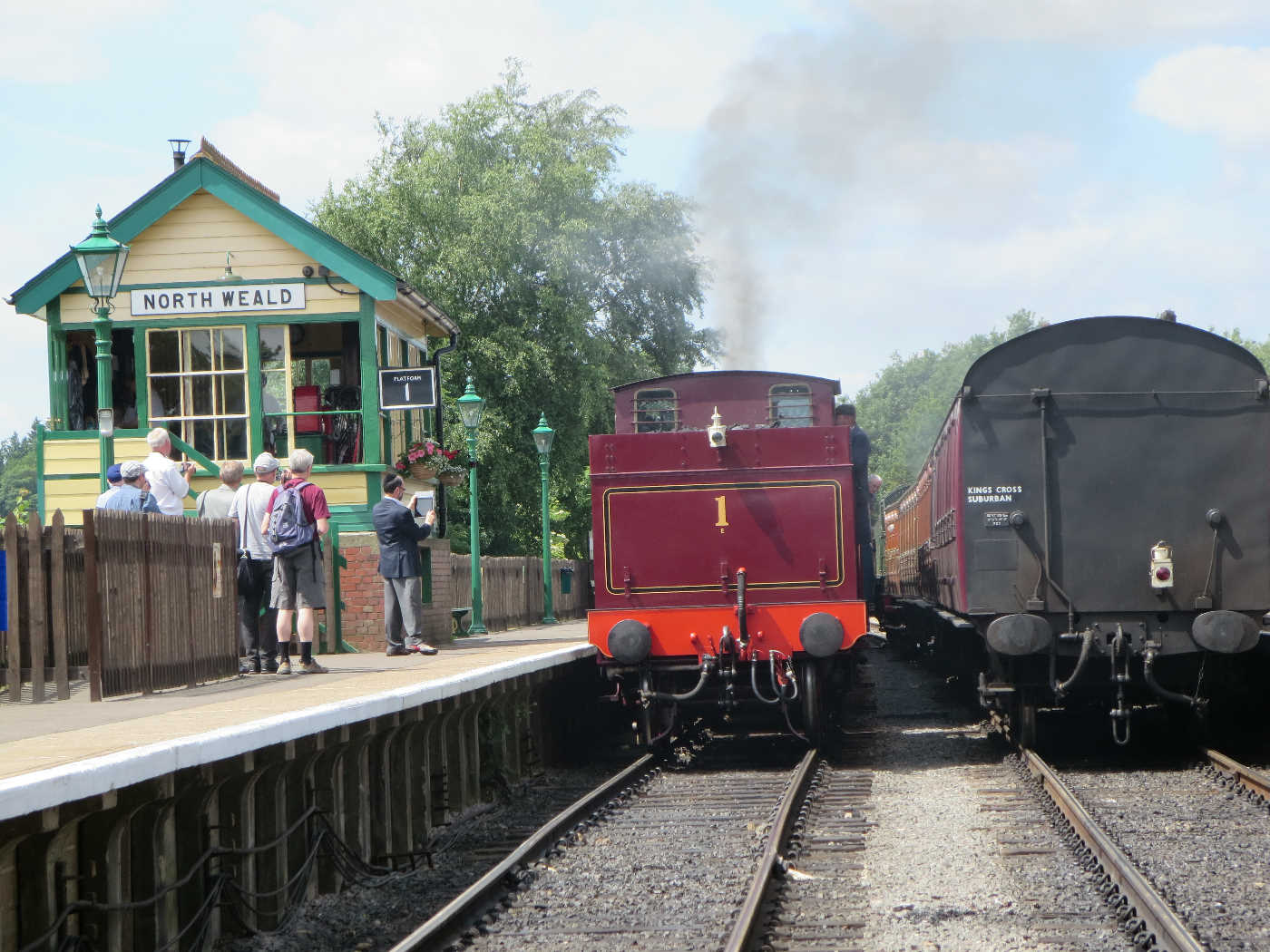 Epping Ongar Railway, North Weald station